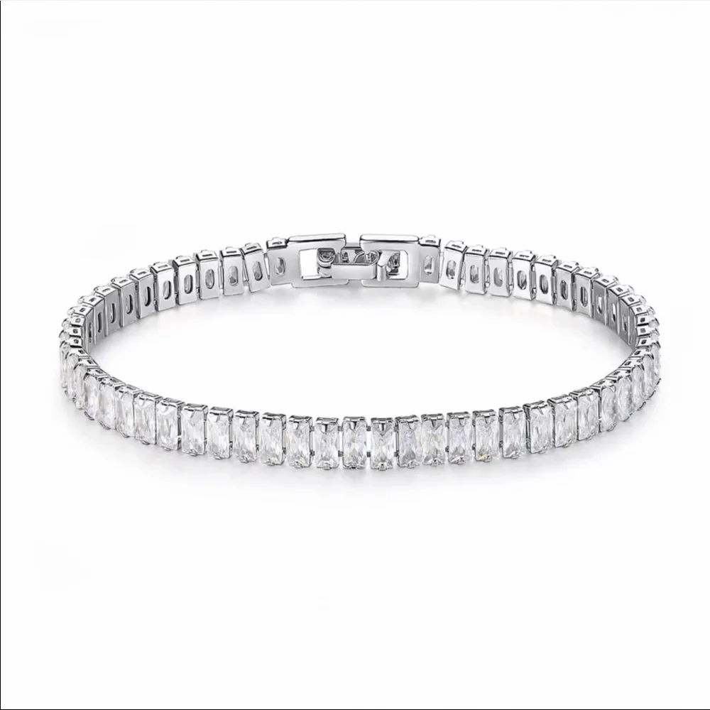 NEW LUXURY BANGLE 925 STERLING SILVER BRACELET, NICE BRACELET, CUTE BRACELET - Picture 7 of 7